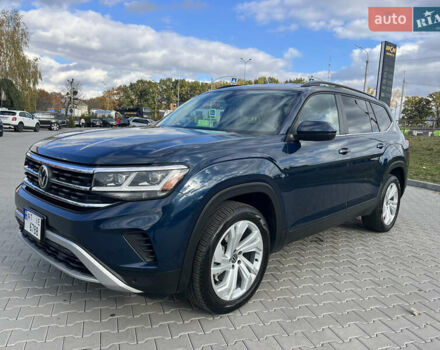 Синий Фольксваген Atlas, объемом двигателя 3.6 л и пробегом 108 тыс. км за 32500 $, фото 1 на Automoto.ua