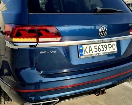 Синий Фольксваген Atlas, объемом двигателя 3.6 л и пробегом 88 тыс. км за 36000 $, фото 49 на Automoto.ua