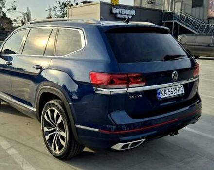 Синий Фольксваген Atlas, объемом двигателя 3.6 л и пробегом 88 тыс. км за 36000 $, фото 6 на Automoto.ua