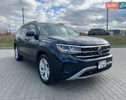 Синий Фольксваген Atlas, объемом двигателя 3.6 л и пробегом 108 тыс. км за 32500 $, фото 4 на Automoto.ua