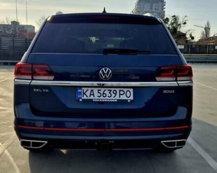 Синий Фольксваген Atlas, объемом двигателя 3.6 л и пробегом 88 тыс. км за 36000 $, фото 5 на Automoto.ua