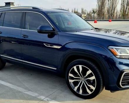 Синий Фольксваген Atlas, объемом двигателя 3.6 л и пробегом 88 тыс. км за 36000 $, фото 1 на Automoto.ua