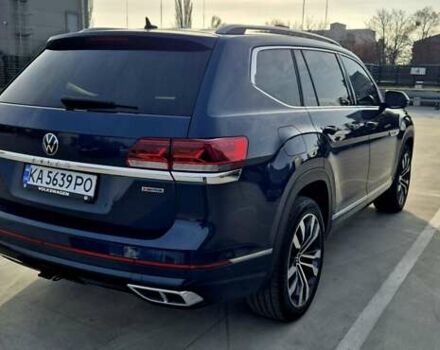 Синий Фольксваген Atlas, объемом двигателя 3.6 л и пробегом 88 тыс. км за 36000 $, фото 4 на Automoto.ua