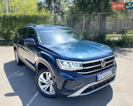 Синий Фольксваген Atlas, объемом двигателя 3.6 л и пробегом 45 тыс. км за 24900 $, фото 6 на Automoto.ua
