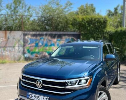 Синий Фольксваген Atlas, объемом двигателя 3.6 л и пробегом 53 тыс. км за 24500 $, фото 9 на Automoto.ua