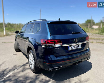 Синий Фольксваген Atlas, объемом двигателя 3.6 л и пробегом 52 тыс. км за 25000 $, фото 7 на Automoto.ua