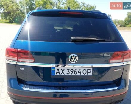 Синій Фольксваген Atlas, об'ємом двигуна 1.98 л та пробігом 49 тис. км за 27700 $, фото 14 на Automoto.ua