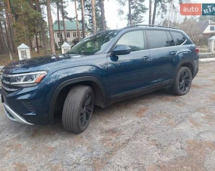 Синий Фольксваген Atlas, объемом двигателя 1.98 л и пробегом 68 тыс. км за 29300 $, фото 4 на Automoto.ua