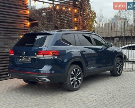 Синий Фольксваген Atlas, объемом двигателя 1.98 л и пробегом 9 тыс. км за 32900 $, фото 6 на Automoto.ua