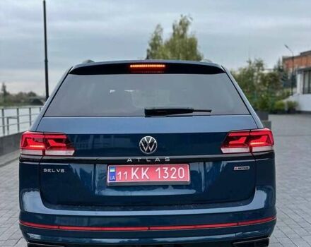 Синий Фольксваген Atlas, объемом двигателя 3.6 л и пробегом 113 тыс. км за 29999 $, фото 1 на Automoto.ua