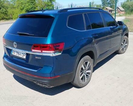 Синій Фольксваген Atlas, об'ємом двигуна 1.98 л та пробігом 49 тис. км за 27700 $, фото 2 на Automoto.ua