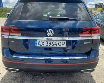 Синій Фольксваген Atlas, об'ємом двигуна 1.98 л та пробігом 49 тис. км за 27700 $, фото 7 на Automoto.ua