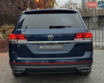 Синий Фольксваген Atlas, объемом двигателя 1.98 л и пробегом 9 тыс. км за 32900 $, фото 5 на Automoto.ua