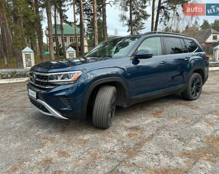 Синий Фольксваген Atlas, объемом двигателя 1.98 л и пробегом 68 тыс. км за 29300 $, фото 1 на Automoto.ua