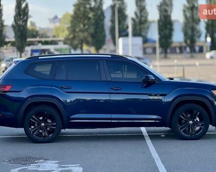 Синий Фольксваген Atlas, объемом двигателя 3.6 л и пробегом 12 тыс. км за 35999 $, фото 4 на Automoto.ua