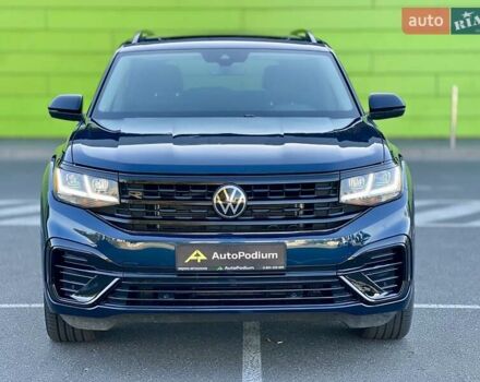 Синий Фольксваген Atlas, объемом двигателя 3.6 л и пробегом 12 тыс. км за 35999 $, фото 2 на Automoto.ua