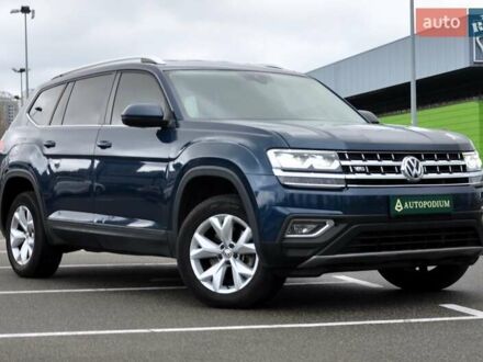 Синій Фольксваген Atlas, об'ємом двигуна 3.6 л та пробігом 173 тис. км за 18800 $, фото 1 на Automoto.ua