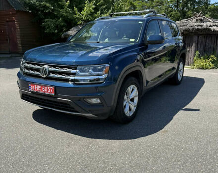 Фольксваген Atlas 2018 в Киеве на Automoto.ua Синий Фольксваген Atlas, объемом двигателя 2 л и пробегом 96 тыс. км за 20900 $, фото 1 на Automoto.ua