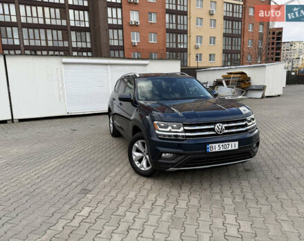 Синий Фольксваген Atlas, объемом двигателя 3.6 л и пробегом 70 тыс. км за 22900 $, фото 1 на Automoto.ua