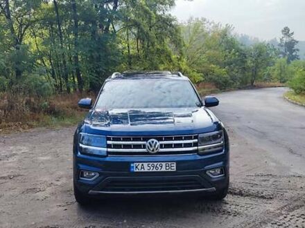 Фольксваген Atlas 2018 у Києві на Automoto.ua Синій Фольксваген Atlas, об'ємом двигуна 3.6 л та пробігом 125 тис. км за 22700 $, фото 1 на Automoto.ua