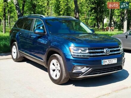 Фольксваген Atlas 2018 у Києві на Automoto.ua Синій Фольксваген Atlas, об'ємом двигуна 3.6 л та пробігом 130 тис. км за 19550 $, фото 1 на Automoto.ua