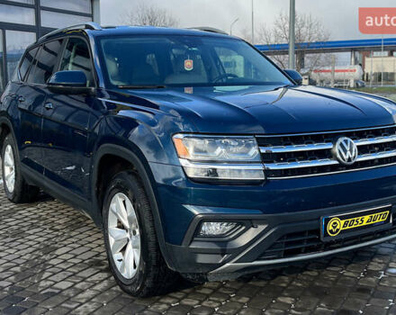 Синий Фольксваген Atlas, объемом двигателя 1.98 л и пробегом 247 тыс. км за 23000 $, фото 1 на Automoto.ua