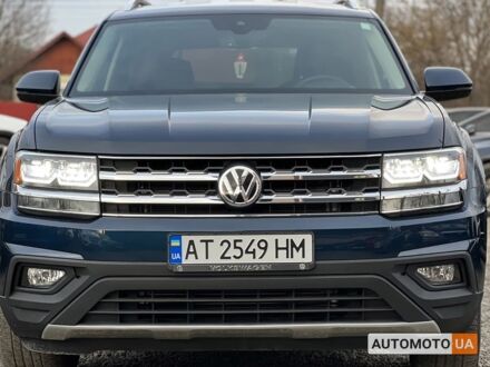 Фольксваген Atlas 2018 в Коломые на Automoto.ua Синий Фольксваген Atlas, объемом двигателя 3.6 л и пробегом 99 тыс. км за 27999 $, фото 1 на Automoto.ua