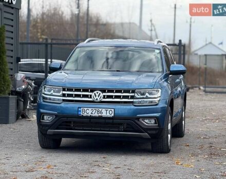 Синий Фольксваген Atlas, объемом двигателя 3.6 л и пробегом 136 тыс. км за 25000 $, фото 1 на Automoto.ua