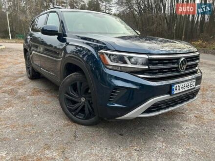 Синий Фольксваген Atlas, объемом двигателя 1.98 л и пробегом 68 тыс. км за 29300 $, фото 1 на Automoto.ua