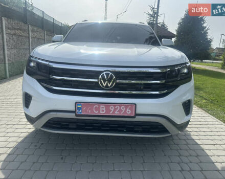 Белый Фольксваген Atlas Cross Sport, объемом двигателя 2 л и пробегом 91 тыс. км за 22700 $, фото 6 на Automoto.ua