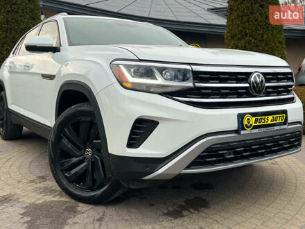 Фольксваген Atlas Cross Sport 2020 у Львові на Automoto.ua Білий Фольксваген Atlas Cross Sport, об'ємом двигуна 3.6 л та пробігом 64 тис. км за 26900 $, фото 1 на Automoto.ua