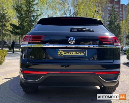 Черный Фольксваген Atlas Cross Sport, объемом двигателя 2 л и пробегом 30 тыс. км за 29400 $, фото 5 на Automoto.ua