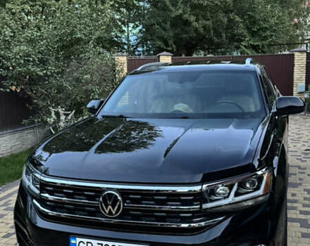 Черный Фольксваген Atlas Cross Sport, объемом двигателя 3.6 л и пробегом 120 тыс. км за 26500 $, фото 1 на Automoto.ua