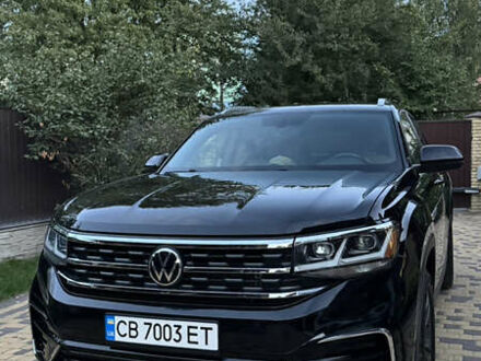 Черный Фольксваген Atlas Cross Sport, объемом двигателя 3.6 л и пробегом 120 тыс. км за 26500 $, фото 1 на Automoto.ua