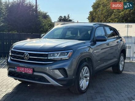 Сірий Фольксваген Atlas Cross Sport, об'ємом двигуна 3.6 л та пробігом 110 тис. км за 19500 $, фото 1 на Automoto.ua