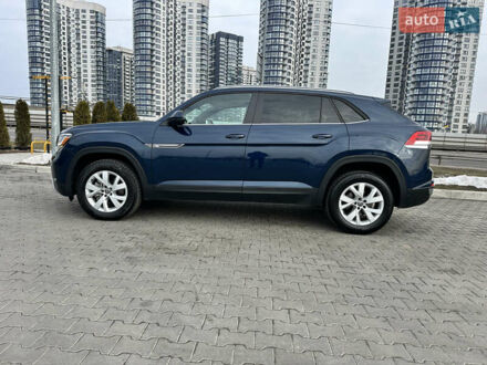 Фольксваген Atlas Cross Sport 2020 у Києві на Automoto.ua Синій Фольксваген Atlas Cross Sport, об'ємом двигуна 2 л та пробігом 85 тис. км за 26200 $, фото 1 на Automoto.ua