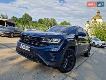 Фольксваген Atlas Cross Sport 2020 у Дніпро (Дніпропетровську) на Automoto.ua Синій Фольксваген Atlas Cross Sport, об'ємом двигуна 3.6 л та пробігом 86 тис. км за 29500 $, фото 1 на Automoto.ua