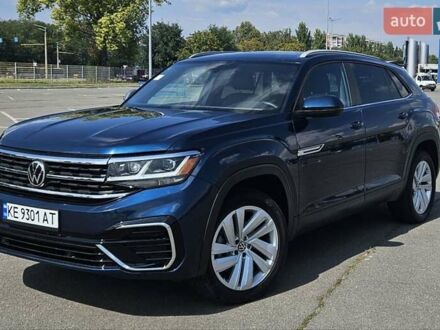 Синий Фольксваген Atlas Cross Sport, объемом двигателя 3.6 л и пробегом 106 тыс. км за 25000 $, фото 1 на Automoto.ua