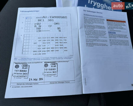 Белый Фольксваген e-Golf, объемом двигателя 0 л и пробегом 161 тыс. км за 7750 $, фото 12 на Automoto.ua