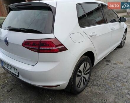 Білий Фольксваген e-Golf, об'ємом двигуна 0 л та пробігом 128 тис. км за 8300 $, фото 7 на Automoto.ua