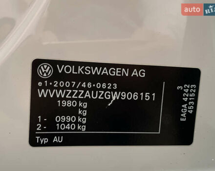 Білий Фольксваген e-Golf, об'ємом двигуна 0 л та пробігом 142 тис. км за 7999 $, фото 103 на Automoto.ua