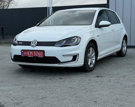 Білий Фольксваген e-Golf, об'ємом двигуна 0 л та пробігом 123 тис. км за 8500 $, фото 6 на Automoto.ua