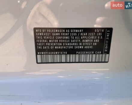 Белый Фольксваген e-Golf, объемом двигателя 0 л и пробегом 130 тыс. км за 10400 $, фото 70 на Automoto.ua