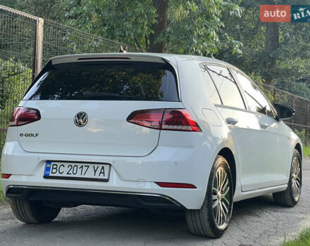 Білий Фольксваген e-Golf, об'ємом двигуна 0 л та пробігом 74 тис. км за 15200 $, фото 7 на Automoto.ua
