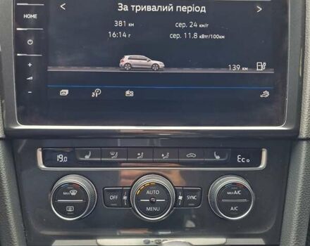Білий Фольксваген e-Golf, об'ємом двигуна 0 л та пробігом 80 тис. км за 14300 $, фото 14 на Automoto.ua