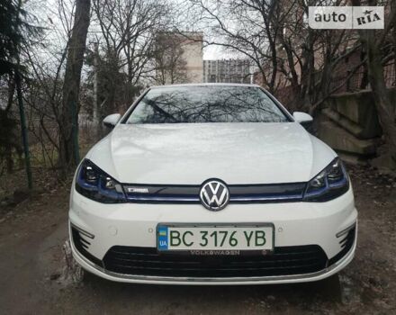 Білий Фольксваген e-Golf, об'ємом двигуна 0 л та пробігом 46 тис. км за 17700 $, фото 1 на Automoto.ua