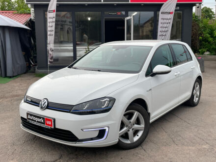 Білий Фольксваген e-Golf, об'ємом двигуна 0 л та пробігом 111 тис. км за 11990 $, фото 1 на Automoto.ua