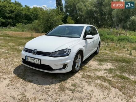 Білий Фольксваген e-Golf, об'ємом двигуна 0 л та пробігом 120 тис. км за 7650 $, фото 1 на Automoto.ua