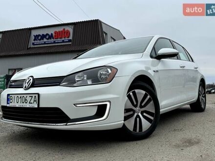 Белый Фольксваген e-Golf, объемом двигателя 0 л и пробегом 90 тыс. км за 10800 $, фото 1 на Automoto.ua