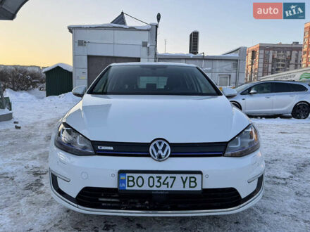Білий Фольксваген e-Golf, об'ємом двигуна 0 л та пробігом 114 тис. км за 8700 $, фото 1 на Automoto.ua